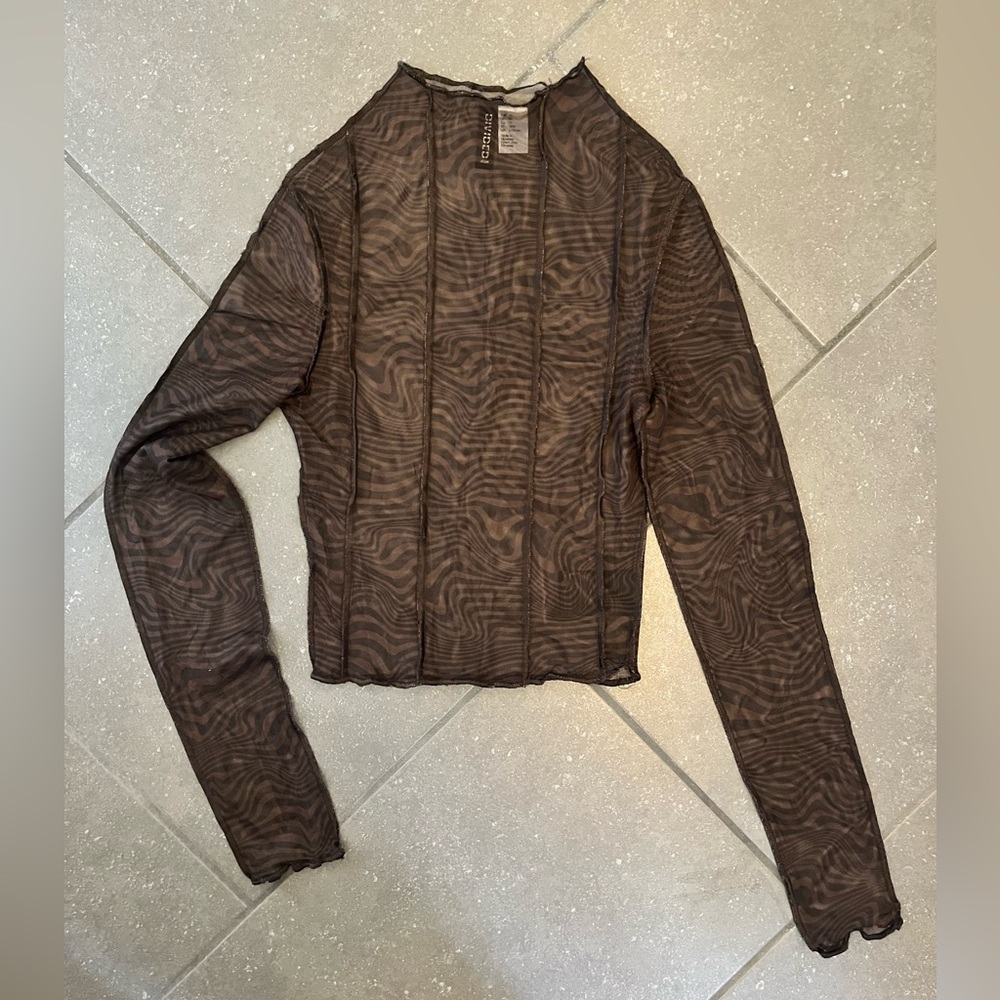 Mesh Mockneck tip